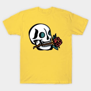 flower skull T-Shirt